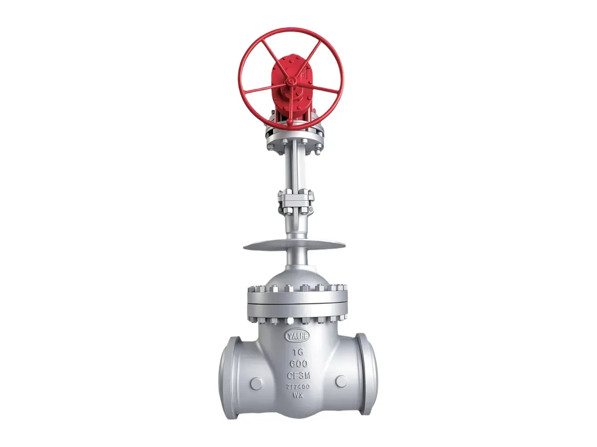 Cryogenic Gate Valve — Flexible Wedge with Stellite-Overlaid Seats — detail view